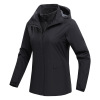 Street velvet keep warm jacket suitable for men and women for beloved, set, three in one