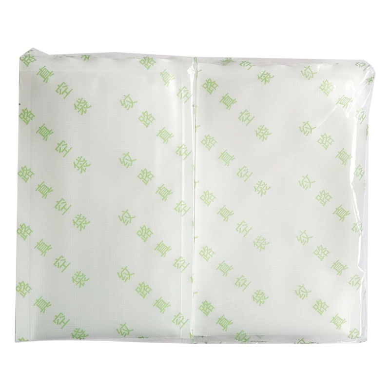 En stock bolsa de vacío transparente de nylon bolsa de envasado al vacío de alimentos PE vacío co-extrusión patrón malla bolsa de vacío