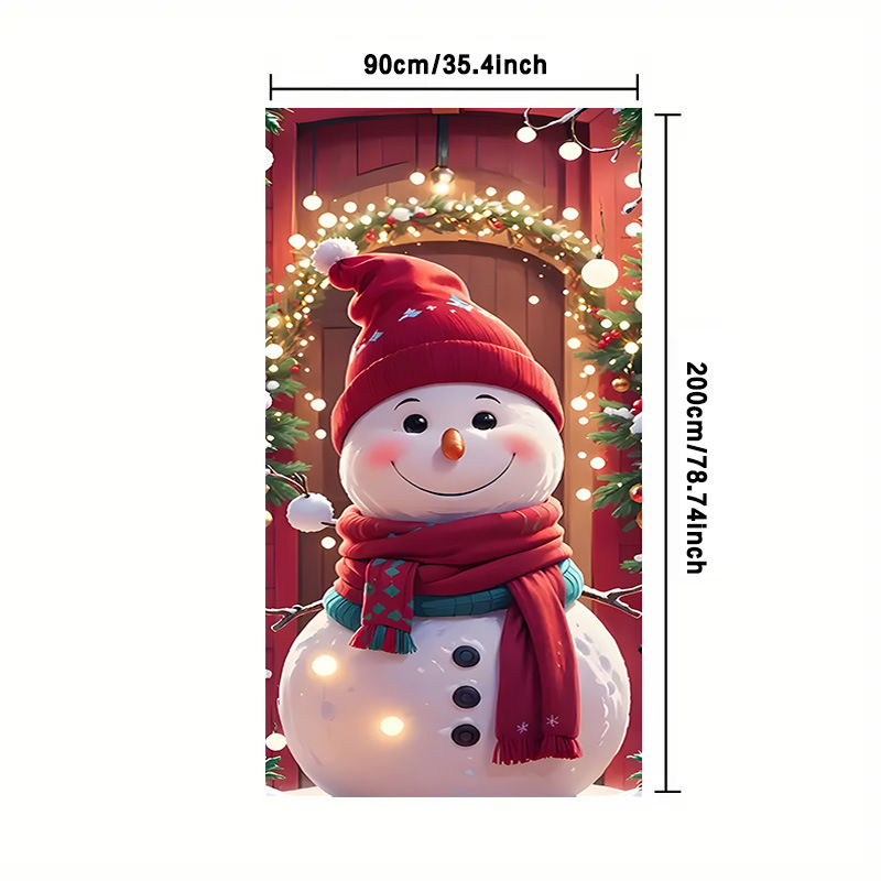 Transfronterizos JIT Navidad decoración colgante festivales atmósfera etiqueta de puerta fiesta atmósfera de fondo decoración cubierta de puerta