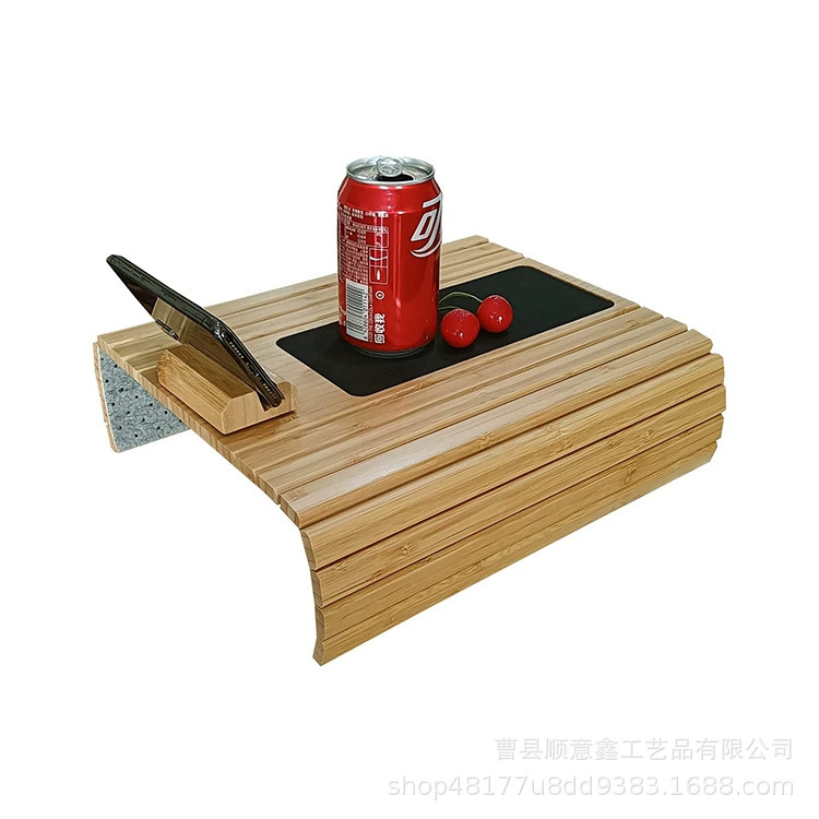 Простой деревянный подлокотник для дивана поднос из цельного дерева защитный подлокотник стол для гостиной диван для закусок коврик для телевизора лоток