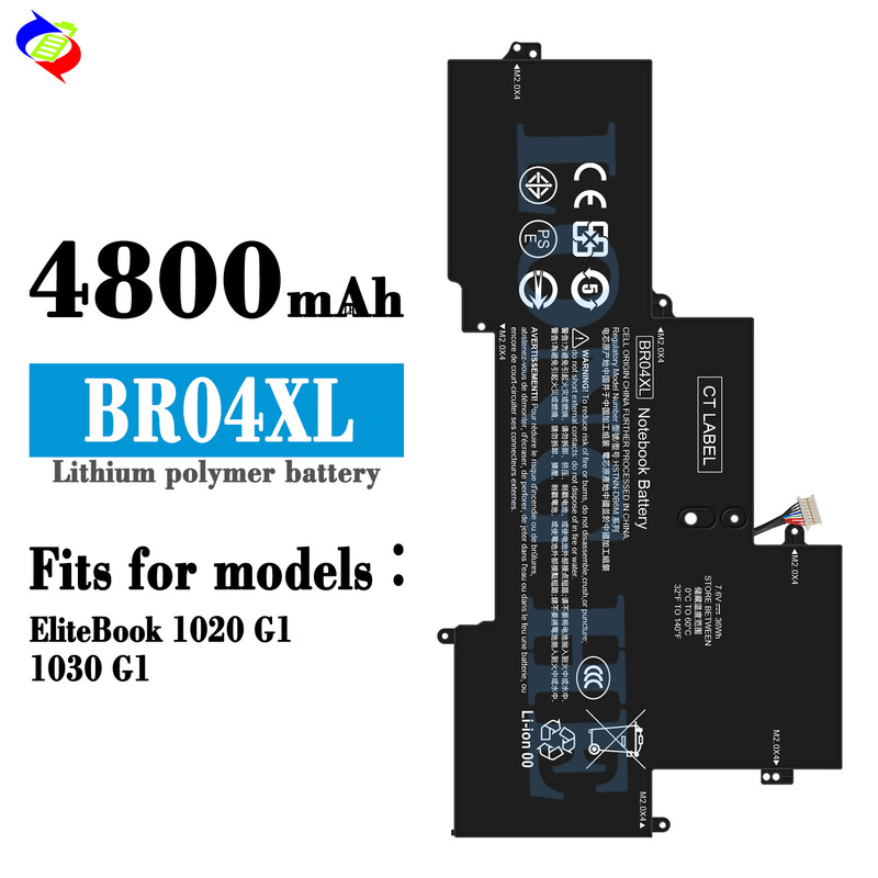 for HP EliteBook 1020 G1/1030 G1 Laptop Battery BR04XL Factory Wholesale