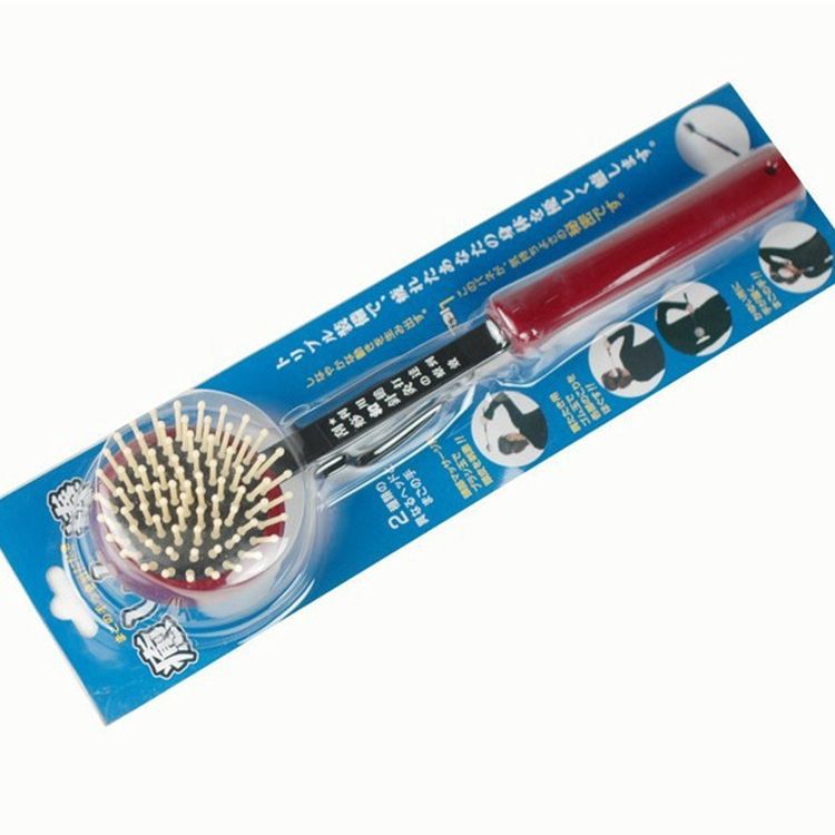 Salud masajeador creativo multifuncional Meridian raqueta fitness martillo salud martillo masaje martillo cepillo de masaje Tarjeta de succión paquete