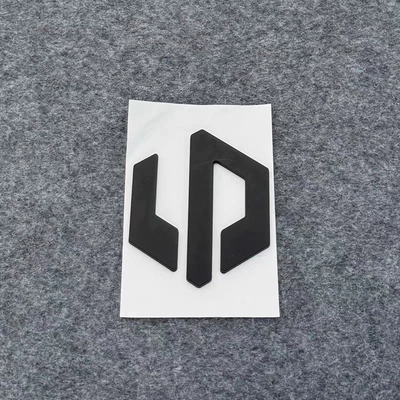 Sticker Front Logo Rear Lettering — Car logo