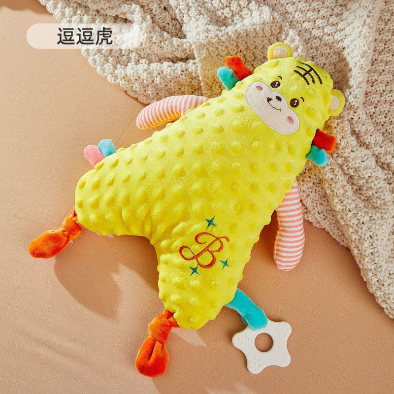 Toallas para bebés recién nacidos que se pueden roer y lavar para bebés de 0 - 1 años de edad muñeca para dormir tela de juguete