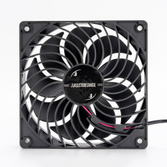 12025 ブラックメッシュカバー付きファン DC ヘッド 5V 12V ブラックカーブ 9 ブレードファン高速静音シャーシ冷却