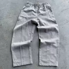 Fashion ins Spring and Autumn American Style Men's and Women's Sports Style Street Hip Hop Line Y2K High Street Style Trendy Pants