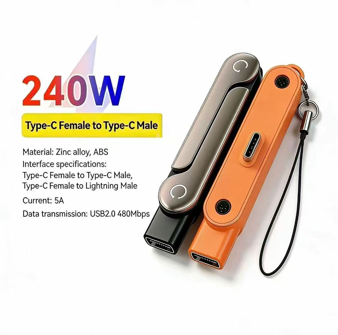(explosión transfronteriza) 240w adaptador de soporte de teléfono móvil multifuncional de carga rápida para Android IP