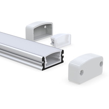led线条灯铝材灯槽u型明装硬灯条铝槽暗装线槽铝合金型材线形灯槽
