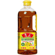鲁花低芥酸特香菜籽油2L物理压榨非转基因一级食用油纯正健康