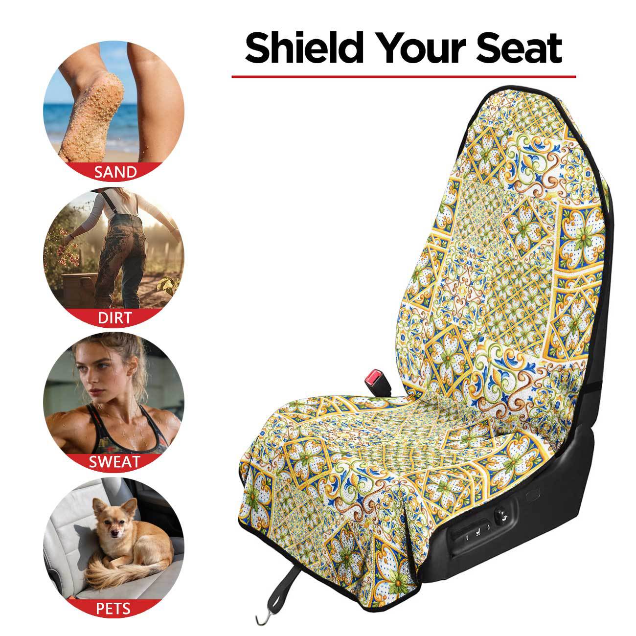 Car seat towel cover, front seat protector, suitable for gym and exercise, universal for all seasons, car use 169