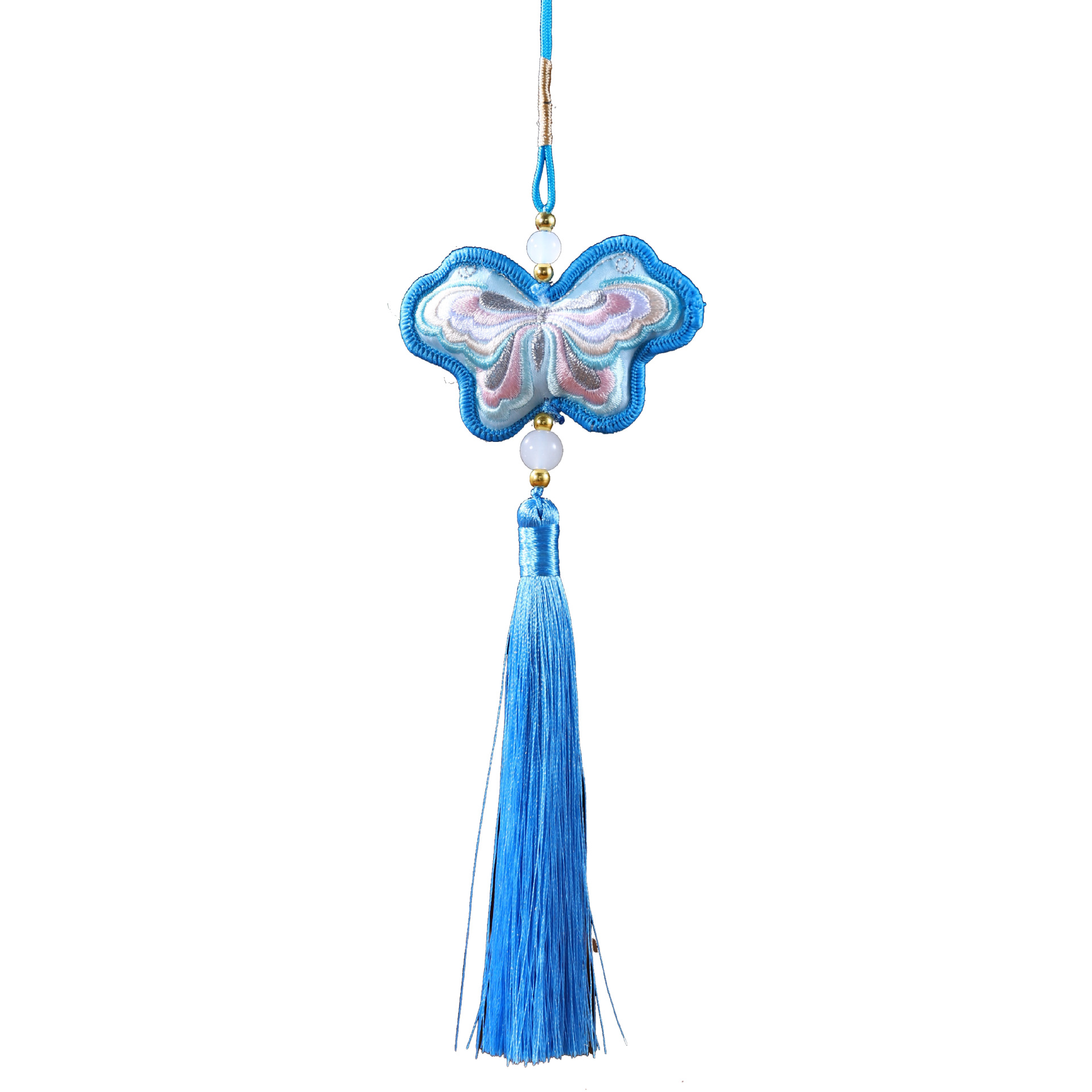 2025 Año Nuevo Butterfly Bag Bag Colgante de alto nivel Boche de Año Nuevo Flora Fu Butterfly Lime Colgante Colgante de estilo antiguo