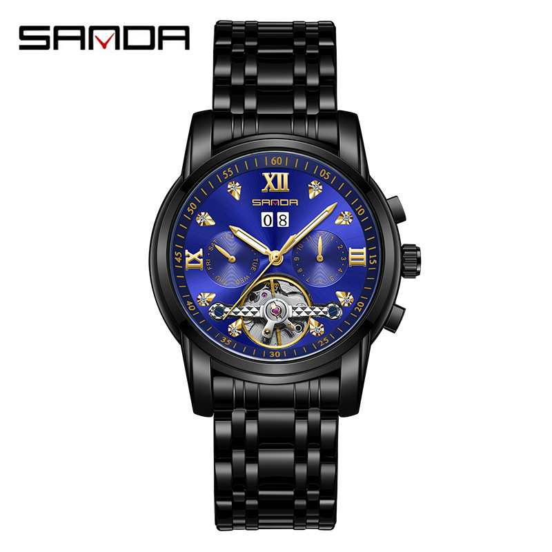 스틸 벨트 블랙 블루