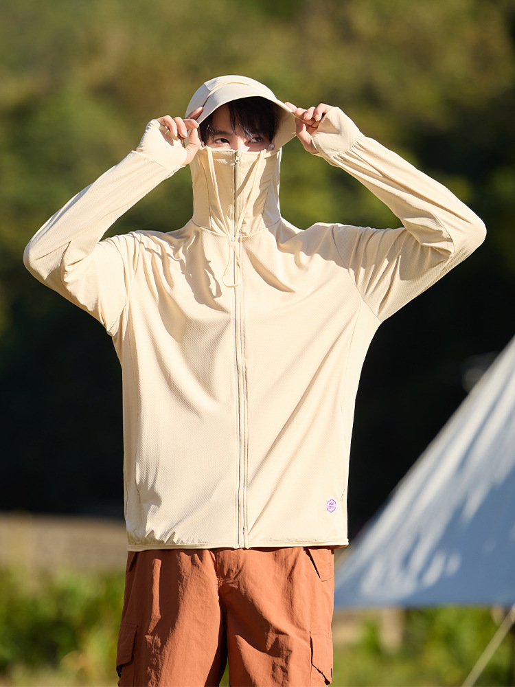 2026 New Summer Sun Protection Clothing for Men and Women, Large Brim, Anti-Uv, Lightweight, Breathable Fishing Sun Protection Jacket