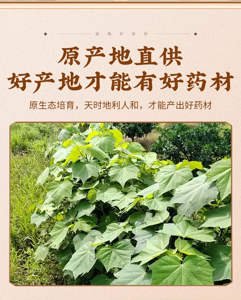 Cotton Rose Leaf Fu Rong Ye 芙蓉叶 Dried Hibiscus Mutabilis Leaves Traditional Herbal Tea and Decoction Herb 500g key features