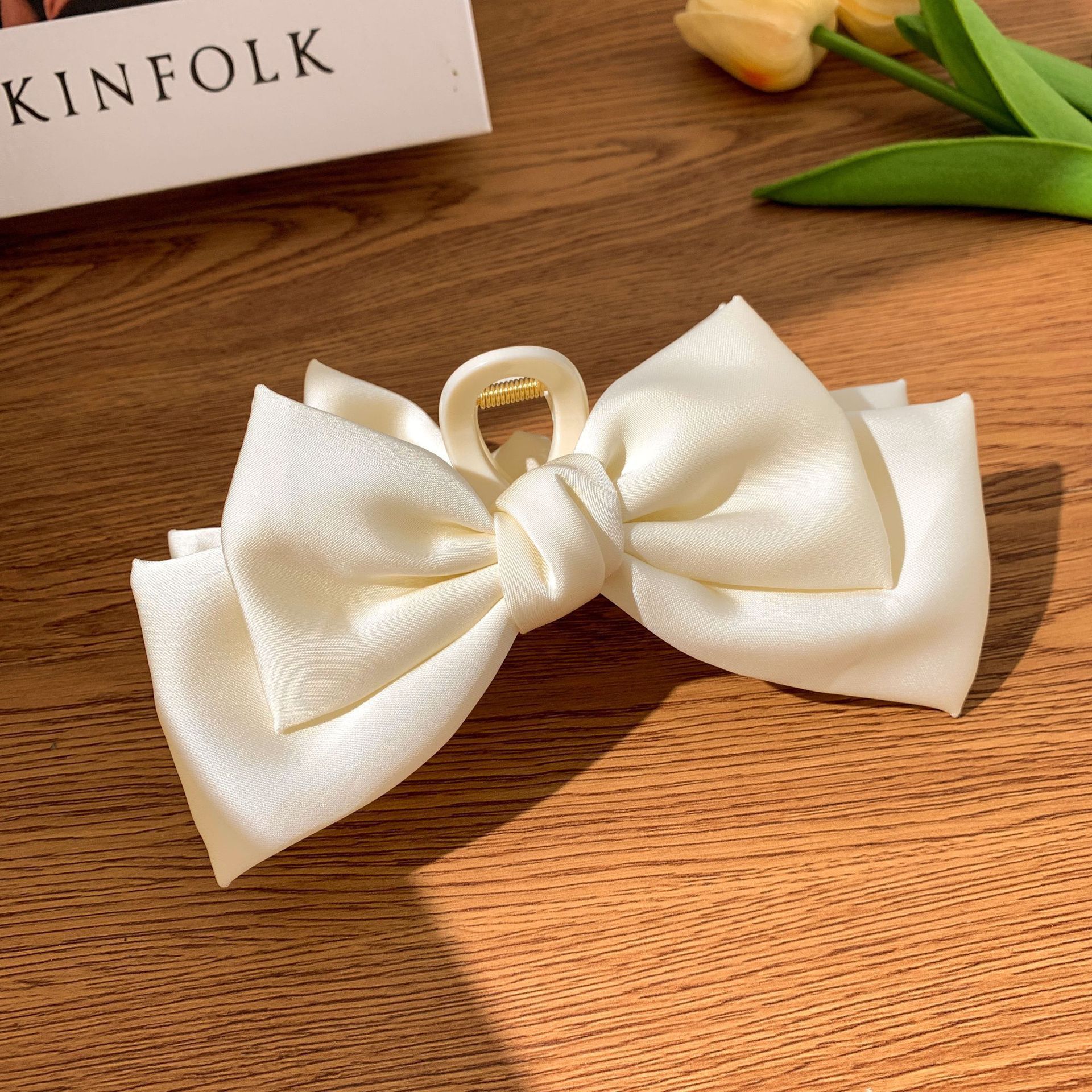 Otoño y invierno super fairy arco princesa cabeza agarrar clip de cabeza mujer detrás de la cabeza clip cuadrado muestra cara pequeña clip de pelo adornamiento de cabeza clip de pelo