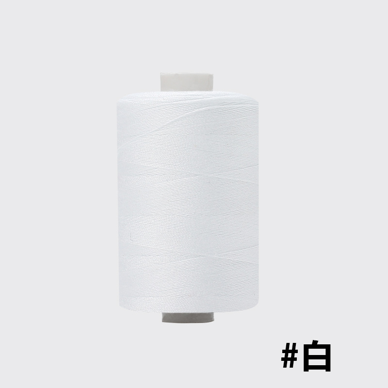 1000 yardas de hilo de poliéster de alta velocidad combinación de colores hogar hilo de coser mano hilo pequeño hilo fino dos hilos 402 hilo de coser