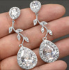 Golden earrings, suitable for import, wish, pink gold, European style