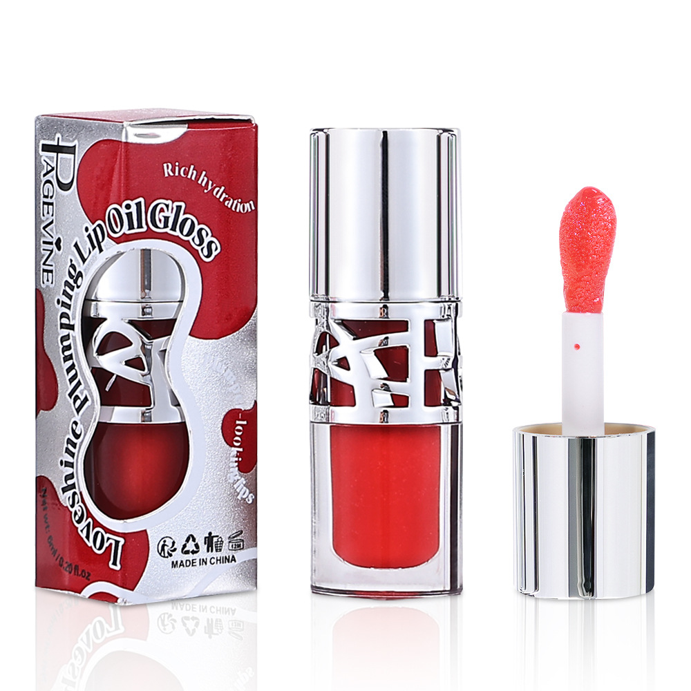 Transfronterizo PAGE VINE hidratante brillante brillante miel labial flácida labios blanqueadores con maquillaje de agua de espejo labial congelado comercio exterior