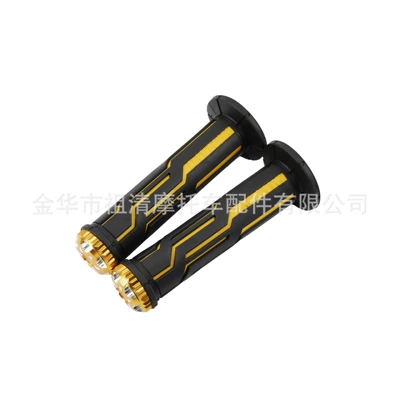 Motorcycle handlebar cover modified Motorcycle Handle Cover - black-gold