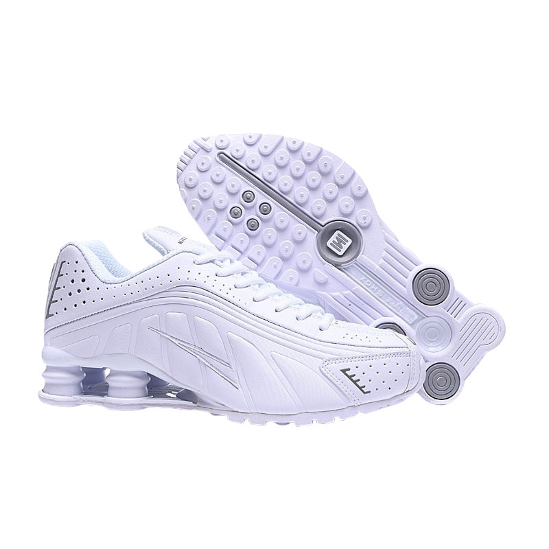 SHOX R4 올 화이트 40-46