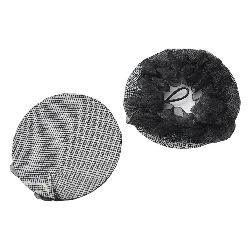 Wholesale Hair Nets: Simple High-Elastic Black Invisible Dance Hair Nets, Summer Children's Bun Hair Nets, Women's Hair Accessories