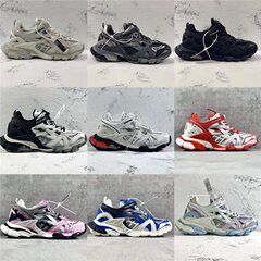 卸売純正オリジナルパリ Track2.0 男性と女性の 4 世代お父さん靴厚底トレンディなカジュアルスポーツランニングシューズカップル