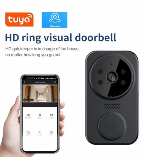 外贸热销款 智能门铃 小巧智能语音提示门铃双向对讲电子门铃