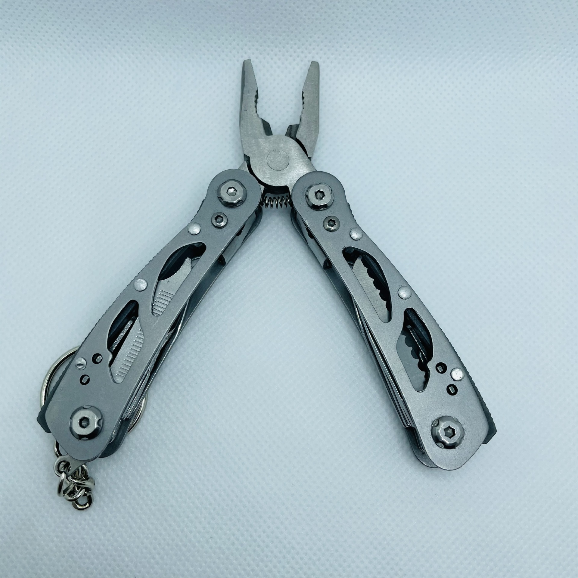 不锈钢小号钳 户外迷你钳子 多功能钳子 银色工具钳 创意广告礼品