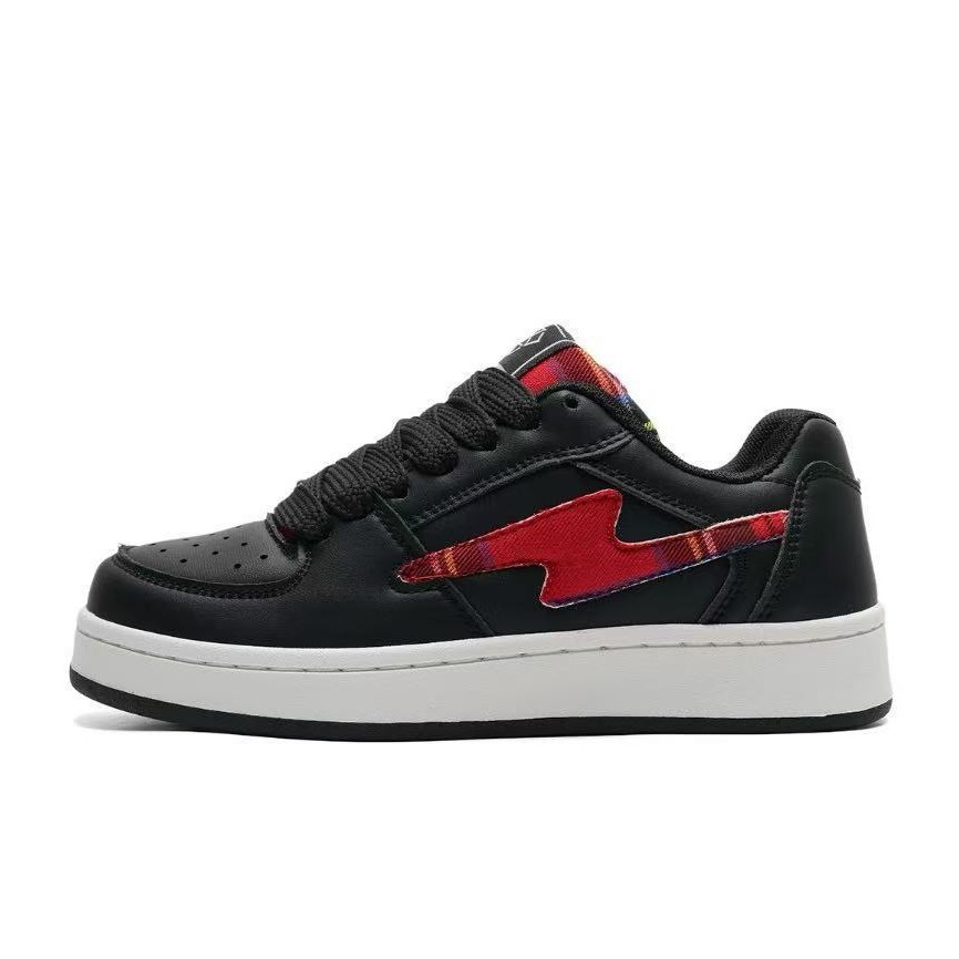 2026 nuevos zapatos de pan de pareja retro zapatos de skate a rayas escocesas de moda nacional original zapatos deportivos para hombres y mujeres