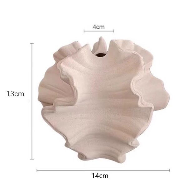 Wabi-Sabi Style Ceramic Vase, Light Luxury Flower Arrangement Ornament, High-End Niche Living Room Entrance Home Decoration Ceramic Vase