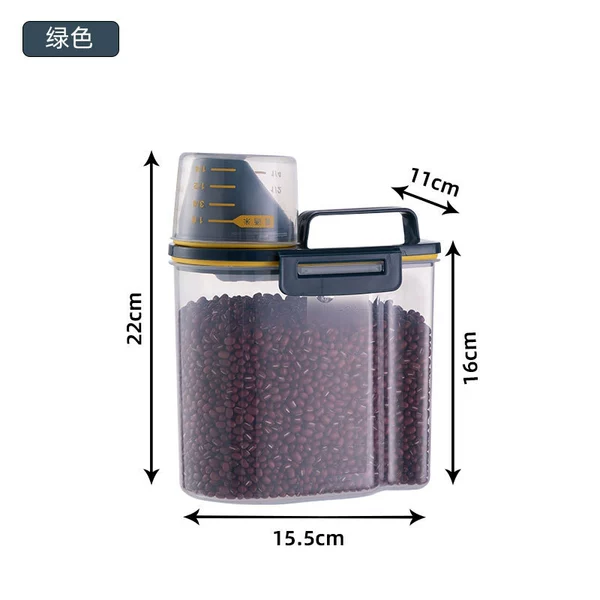 Japanese rice bucket dark blue [1.5KG]