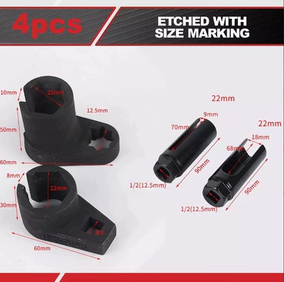 Repair kit, Oxygen Sensor Socket with Square