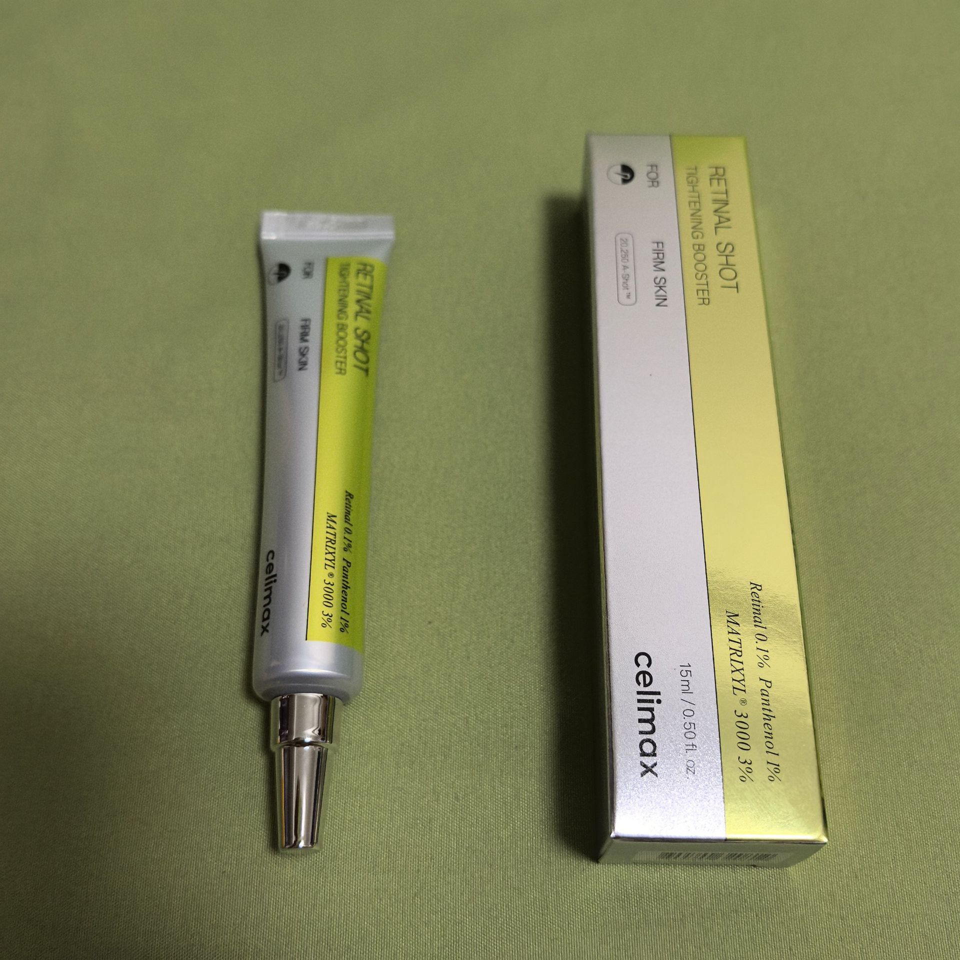 Cross-border celimax retinol eye cream semi-verde ácido léxico + nicotinamida protector / crema solar líquida retina