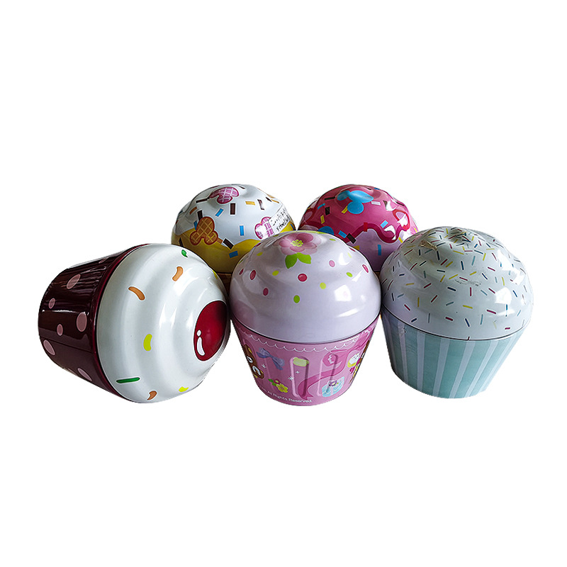 生产圣诞糖果包装铁罐蛋糕蜡烛罐子儿童曲奇饼干收纳铁盒厂定.制