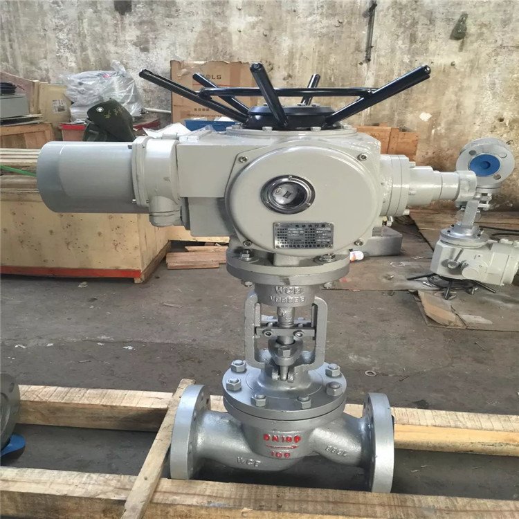 开关型 调节型电动截止阀 J941H-64C J941H-64P蒸汽导热油截止阀