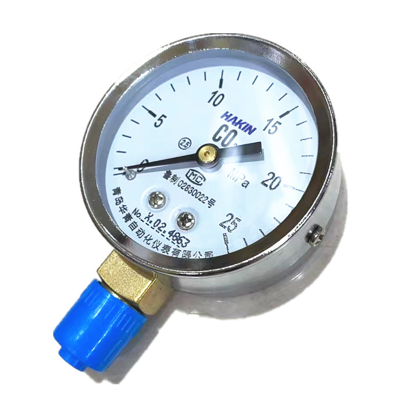 华青二氧化碳压力表，外径 60