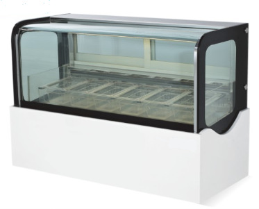 硬质冰激凌展示冰柜冷冻柜雪糕柜厚切酸奶商用冰淇淋展示柜水果捞