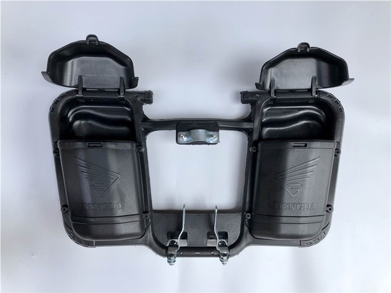 Suitable for Motorcycle Bumper Guard with Cover Storage Box Knight Car 125 Men's Motorcycle Modified Thickened Front