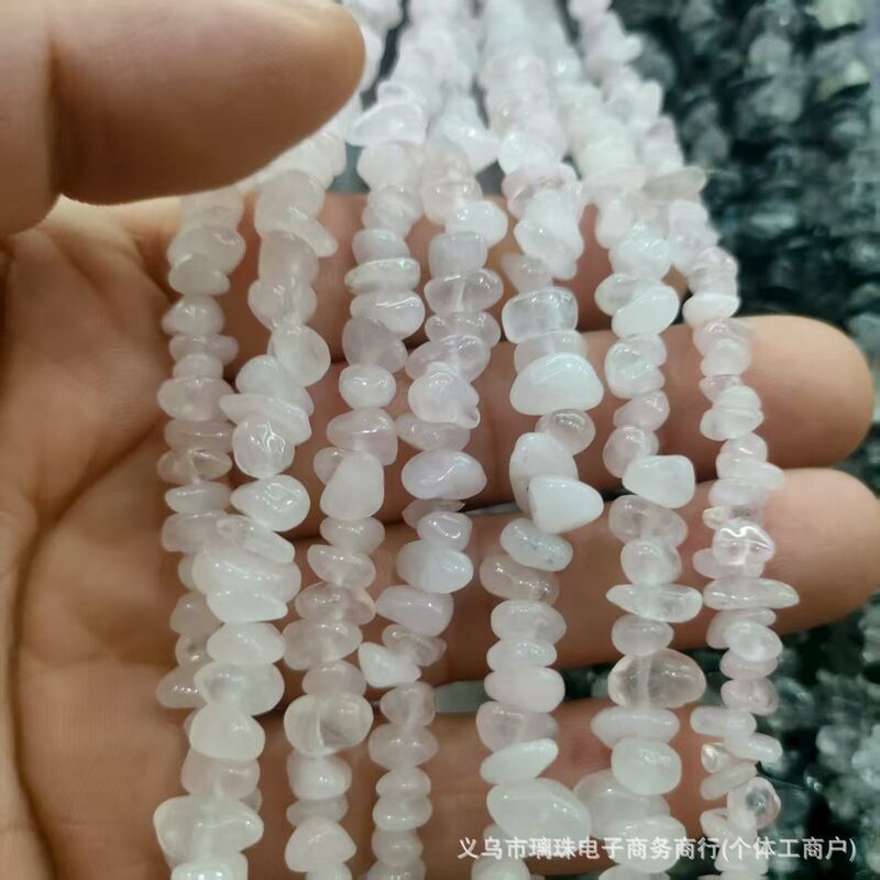 天然水晶瑪瑙砂利原石 diy ジュエリーアクセサリーブレスレットビーズクリスタル消磁石砂利卸売|undefined