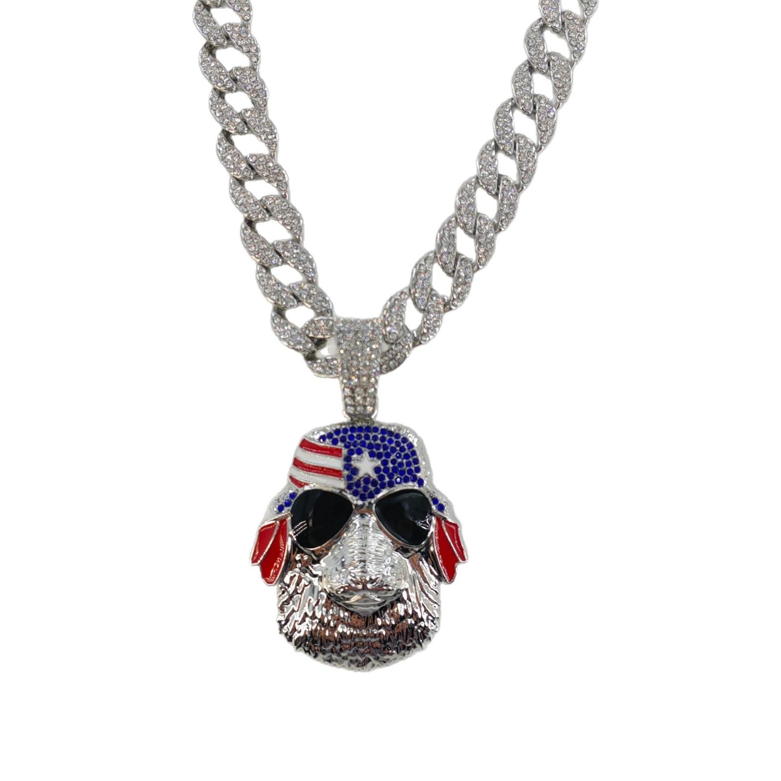 Plata con 18inch (cadena cubana)