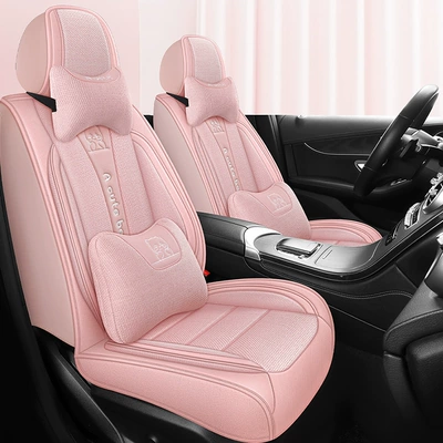 25 Years New Fully Surrounded Hemp Car Seat Cushion Four-Season Universal Seat Cover Original Factory Dropshipping Cross-Border Wholesale (Universal seat cover)