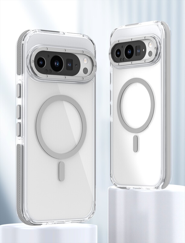 Google Pixel 9ProXL-5G 2 色の携帯電話ケース Xuncai 透明 9Pro-5G 落下防止保護カバーに適しています。|undefined