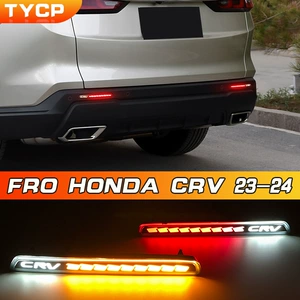 Honda 23-24 CRV arxa bamper işığı, LED əyləc və dinamik dönmə siqnalı.