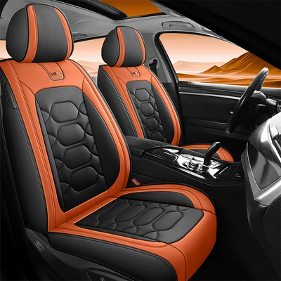 front and passenger driving new five-seat – Four Seasons Pad - vibrant-orange-1-single-standard-version