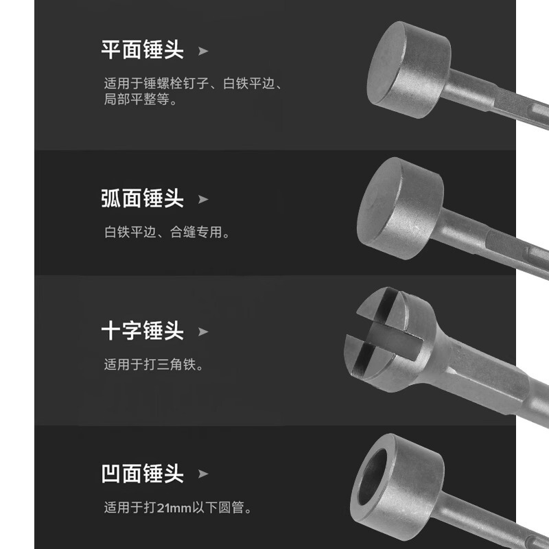 一体型縫合機ハンマーヘッドの電気ハオのハンマーは電動で杭を打ちながらハンマーでボルトを打ちます。|undefined