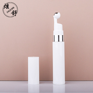 Customized 15ml Vacuum Roller Ball Eye Cream Bottle, Lotion Essence Bottle, Eye Roller Ball Massage Steel Ball Dispensing Bottle