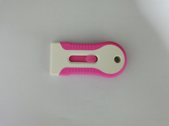Transfronterizo Shangyou retráctil plástico amarillo hoja de vidrio del coche viejo película de limpieza raspador película herramienta en stock