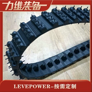 批发供应BC-80高速履带 小型橡胶履带 机器人橡胶履带