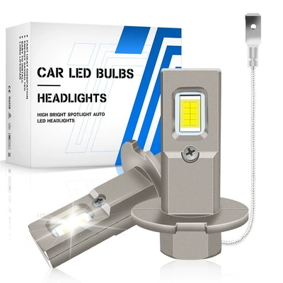 Amazon Specializes in New Car Led Headlights and Fog Lights H3 Plug-In 1:1 High-Brightness Led Headlight Modification Lighting