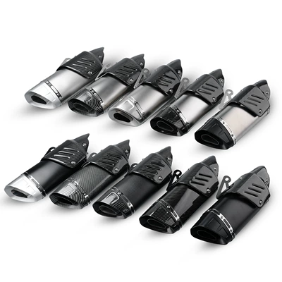 Motorcycle exhaust pipe: 51mm Diameter Universal